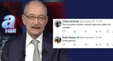 Gazeteci Emin Pazarcı'dan takipçisine çirkin ifade: 'Anan getirdi'
