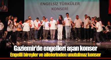 Gaziemir’de engelleri aşan konser