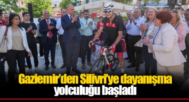 Gaziemir’den Silivri’ye dayanışma yolculuğu başladı
