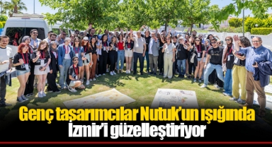 Genç tasarımcılar Nutuk’un ışığında İzmir’i güzelleştiriyor