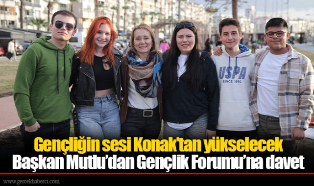 Gençliğin sesi Konak’tan yükselecek