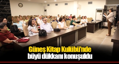 Güneş Kitap Kulübü’nde büyü dükkanı konuşuldu