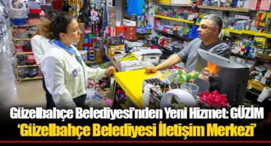 Güzelbahçe Belediyesi’nden Yeni Hizmet: GÜZİM