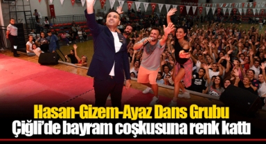 Hasan-Gizem-Ayaz Dans Grubu Çiğli’de bayram coşkusuna renk kattı
