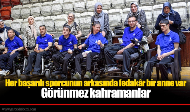 Her başarılı sporcunun arkasında fedakâr bir anne var