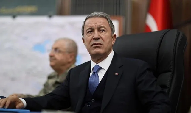 Hulusi Akar&#039;dan &#039;korucu&#039; göndermeli &#039;Terörsüz Türkiye&#039; açıklaması: Hep beraber bugünlere geldik