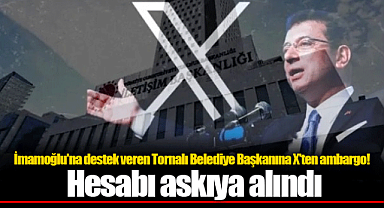 İmamoğlu'na destek veren belediye başkanına X'ten ambargo! Hesabı askıya alındı