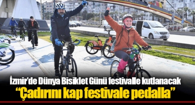 İzmir’de Dünya Bisiklet Günü festivalle kutlanacak