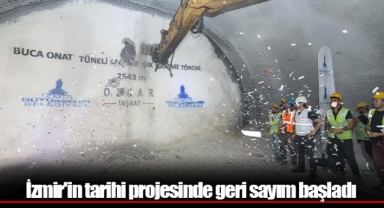 İzmir'in tarihi projesinde geri sayım başladı