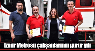 İzmir Metrosu çalışanlarının gurur yılı
