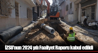 İZSU’nun 2024 yılı Faaliyet Raporu kabul edildi