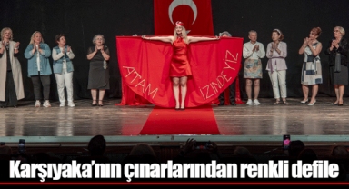 Karşıyaka’nın çınarlarından renkli defile