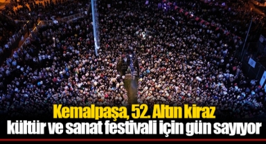 Kemalpaşa, 52. Altın kiraz kültür ve sanat festivali için gün sayıyor