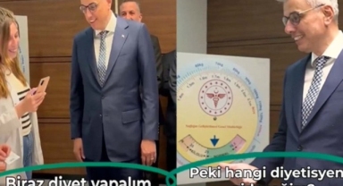 'Kilolu avı' yapan Bakanı diyetisyene yönlendirdiler