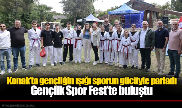 Konak’ta gençliğin ışığı sporun gücüyle parladı