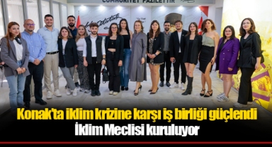 Konak’ta iklim krizine karşı iş birliği güçlendi
