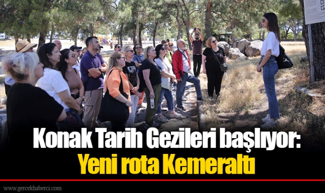 Konak Tarih Gezileri başlıyor: Yeni rota Kemeraltı