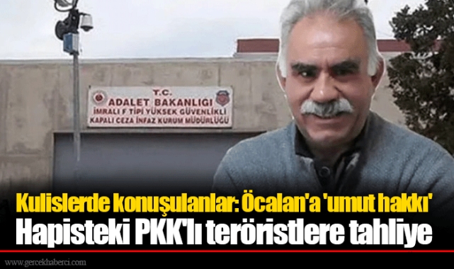 Kulislerde konuşulanlar: Öcalan'a 'umut hakkı'... Hapisteki PKK'lı teröristlere tahliye...