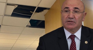 Mahmut Tanal çöken tavanı paylaştı: 'Üniversite kayyum zihniyeti altında çürütülüyor'