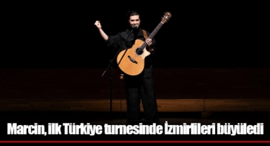 Marcin, ilk Türkiye turnesinde İzmirlileri büyüledi