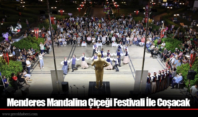 Menderes Mandalina Çiçeği Festivali İle Coşacak