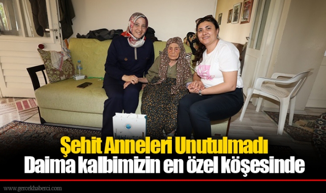 Menderes’te Şehit Anneleri Unutulmadı