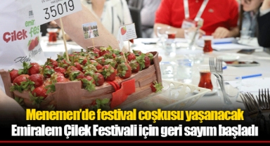 Menemen’de festival coşkusu yaşanacak