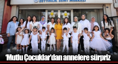 ‘Mutlu Çocuklar’dan annelere sürpriz