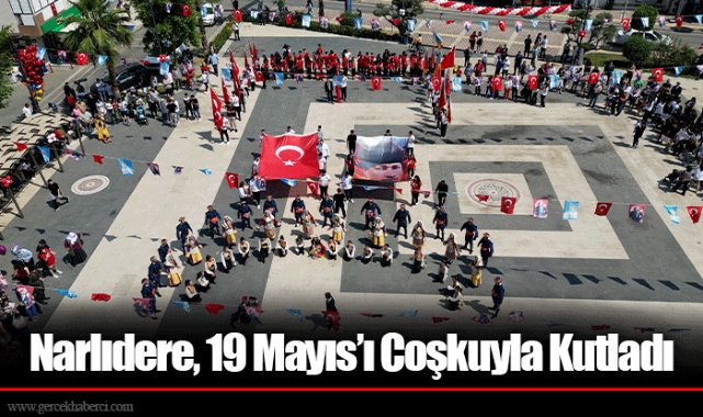 Narlıdere, 19 Mayıs’ı Coşkuyla Kutladı