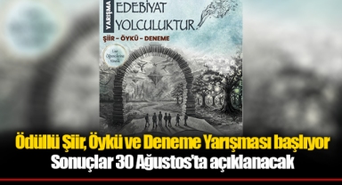 Ödüllü Şiir, Öykü ve Deneme Yarışması başlıyor