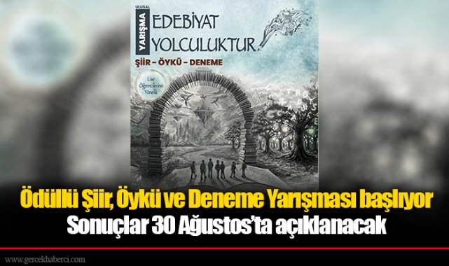 Ödüllü Şiir, Öykü ve Deneme Yarışması başlıyor