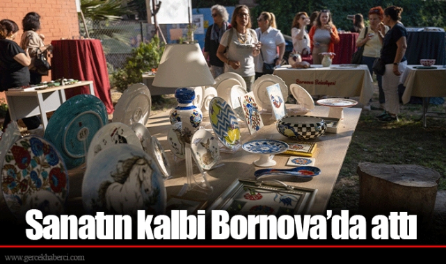 Sanatın kalbi Bornova’da attı