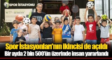 Spor İstasyonları'nın ikincisi de açıldı