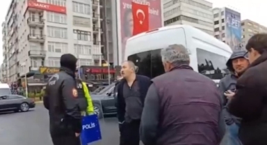 Yatalak çocuğu olan babaya polis ablukası! İşe gitmesine izin vermediler