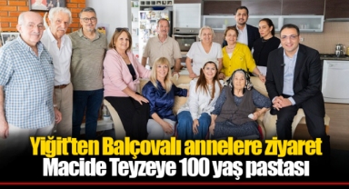 Yiğit'ten Balçovalı annelere ziyaret