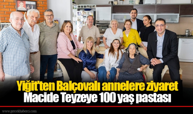 Yiğit'ten Balçovalı annelere ziyaret