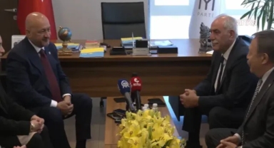AK Parti ve İYİ Parti heyeti infaz yasasını görüştü
