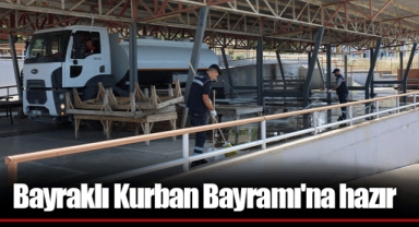 Bayraklı Kurban Bayramı'na hazır