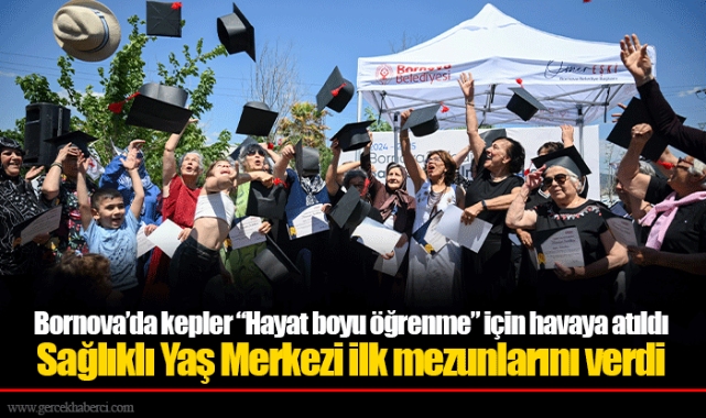 Bornova'da Yaşam Boyu Öğrenme Coşkusu: Sağlıklı Yaş Alma Merkezi İlk Mezunlarını Verdi!