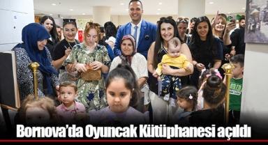 Bornova’da Oyuncak Kütüphanesi açıldı