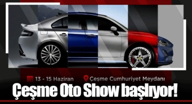 Çeşme Oto Show başlıyor!