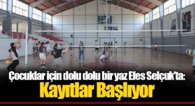 Çocuklar için dolu dolu bir yaz Efes Selçuk’ta: Kayıtlar Başlıyor