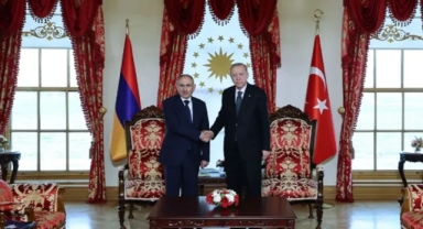 Cumhurbaşkanı Erdoğan Ermenistan Başbakanı Paşinyan'ı kabul etti