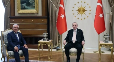 Erdoğan ve Aksakal Saray’da bir araya geldi