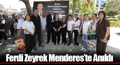 Ferdi Zeyrek Menderes’te Anıldı