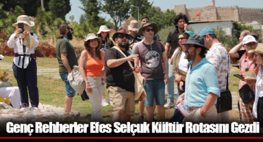 Genç Rehberler Efes Selçuk Kültür Rotasını Gezdi