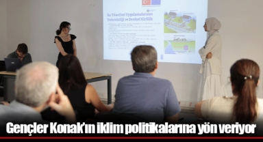 Gençler Konak’ın iklim politikalarına yön veriyor