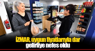 İZMAR, uygun fiyatlarıyla dar gelirliye nefes oldu