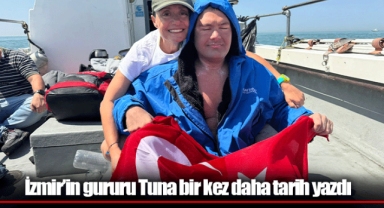 İzmir’in gururu Tuna bir kez daha tarih yazdı