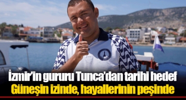İzmir’in gururu Tunca’dan tarihi hedef